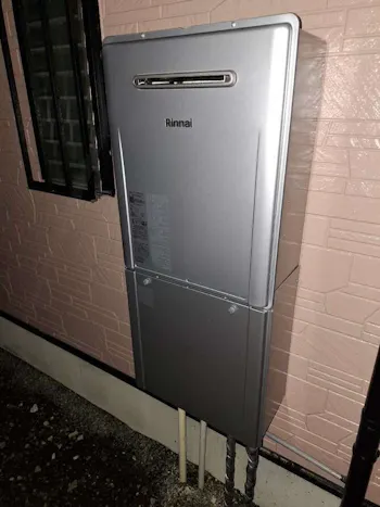 宮城県宮城郡のお客様のガス給湯器交換工事