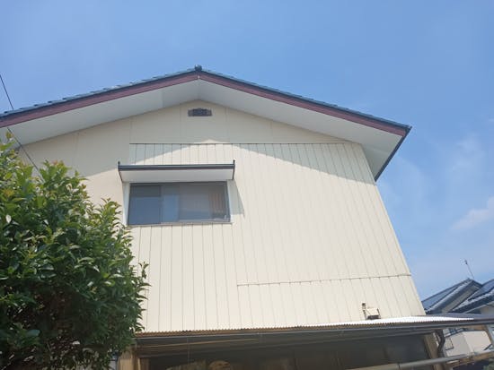 工事後　群馬県のお客様の軒天貼り替え工事
