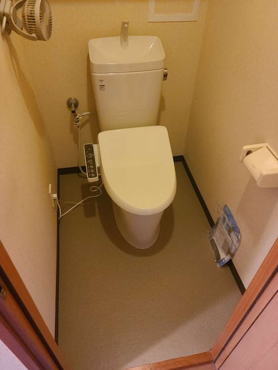 工事後　東京都八王子市のお客様のトイレ・床貼替工事 