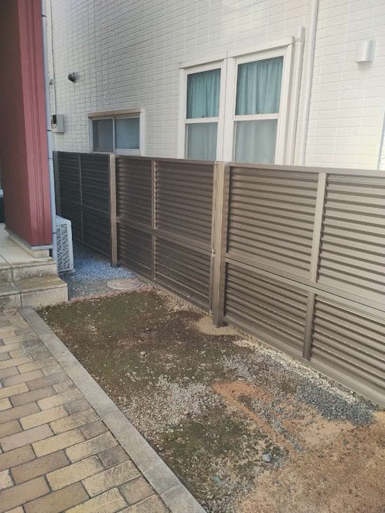 工事前　群馬県伊勢崎市のお客様の収納庫工事 