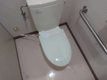 愛知県名古屋市のお客様の暖房便座交換工事