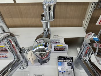 神戸市東灘区のお客様のキッチン水栓交換工事　具体的な工事内容2