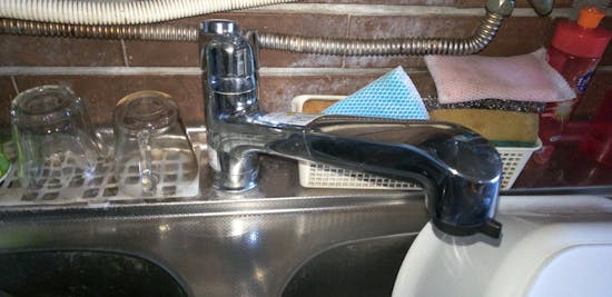 工事後　宇都宮市のお客様のキッチン水栓交換工事