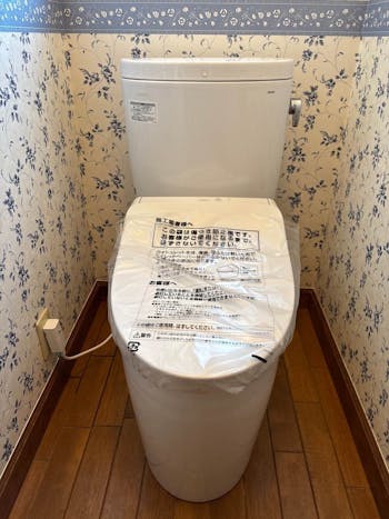 群馬県高崎市のお客様のトイレ交換内装工事