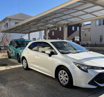 栃木県のお客様のカーポート工事　具体的な工事内容1
