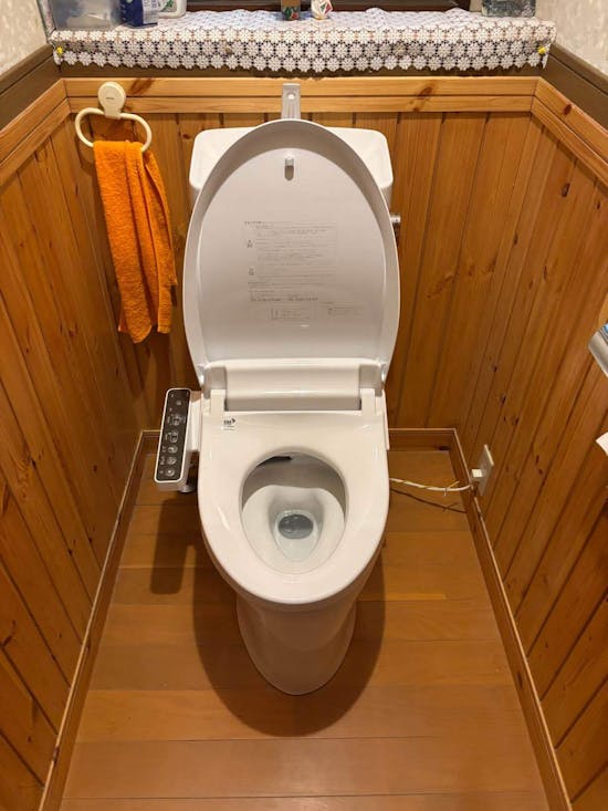 工事後　茨城県高萩市下手綱のトイレ工事