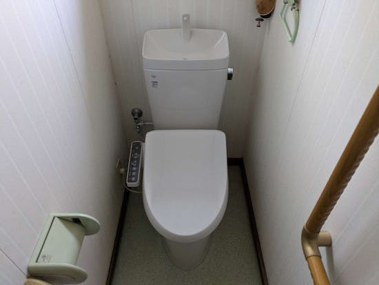工事後　静岡県磐田市のお客様のトイレ交換工事 