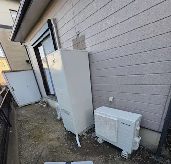 埼玉県本庄市のお客様のエコキュート交換工事