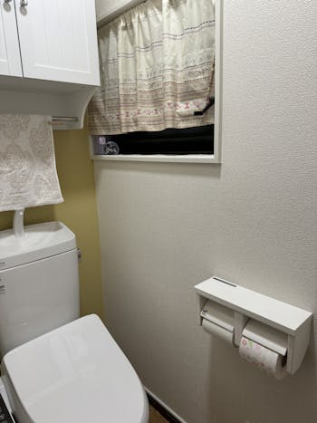 栃木県のお客様のトイレ交換、内装工事パック　具体的な工事内容1