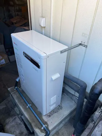 埼玉県羽生市のお客様の石油給湯器工事