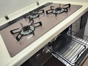 春日部市のお客様のビルトインコンロ・ガスコンロ工事　具体的な工事内容1