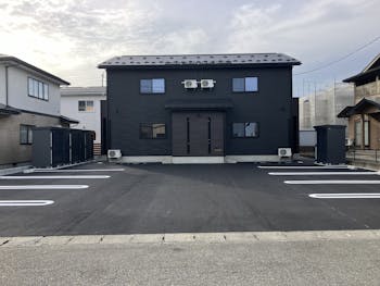 喜多方市のお客様の物置工事