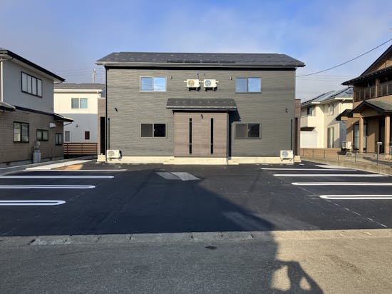 工事前　喜多方市のお客様の物置工事