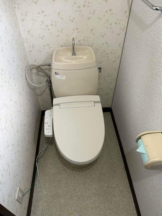 工事前　東京都八王子市のお客様のトイレ交換工事