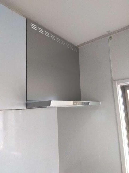 工事後 東京都八王子市のお客様のレンジフード給湯器工事