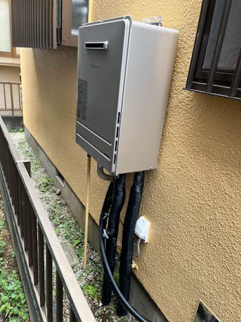 埼玉県久喜市のお客様の給湯器交換工事