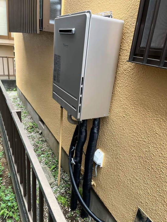 工事後　埼玉県久喜市のお客様の給湯器交換工事 