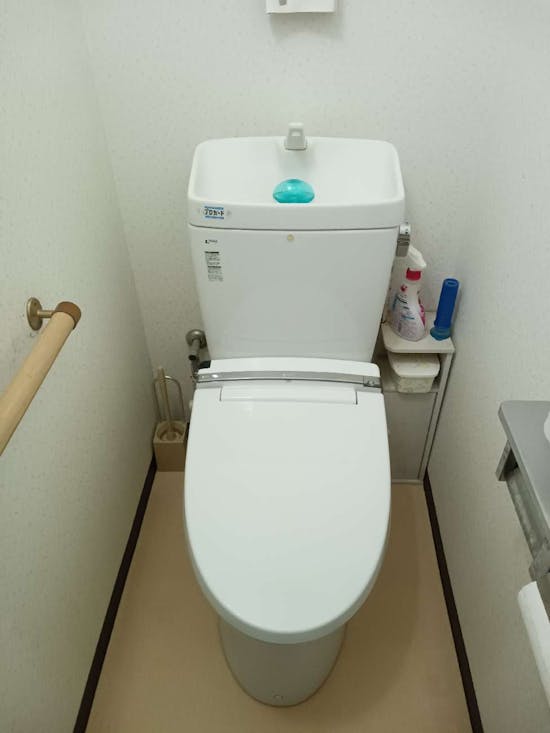 工事前　東京都昭島市のお客様のトイレ交換工事