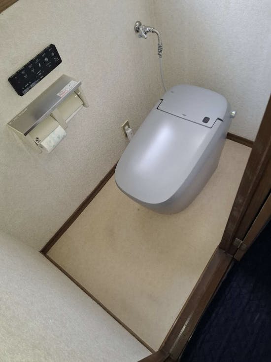 工事前　宮城県仙台市のお客様のトイレクッションフロア張替工事