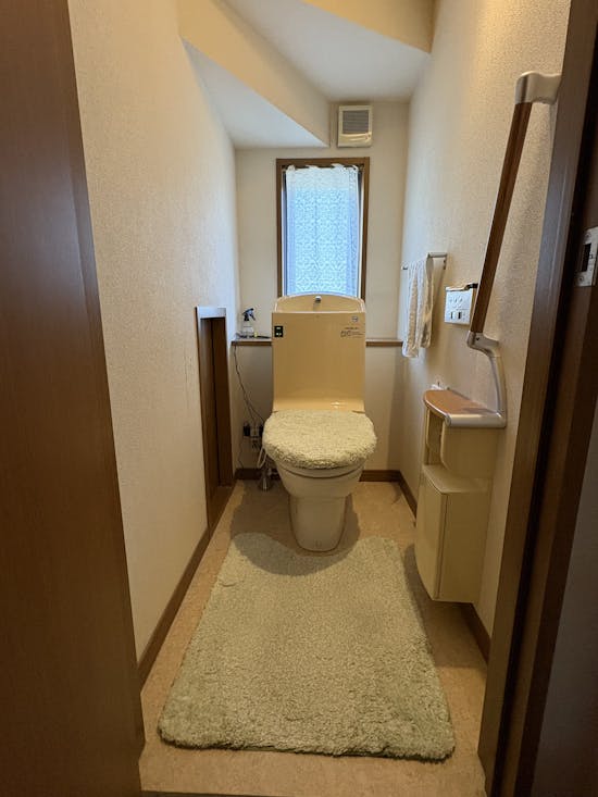 工事前　和歌山県のお客様のトイレ交換工事
