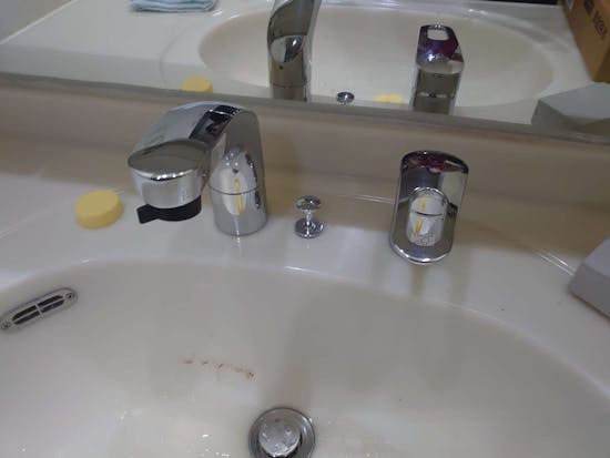 工事後　愛知県名古屋市のお客様の混合栓交換工事