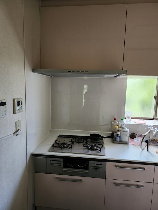 工事後　千葉県のお客様のシステムキッチン交換工事