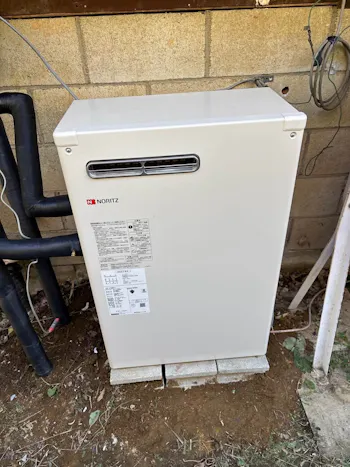 群馬県安中市のお客様の石油給湯器交換工事