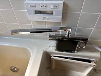 群馬県安中市のお客様の浴室水栓・換気扇タイマー工事