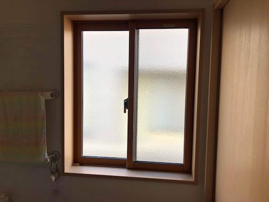 工事前　福島県喜多方市のお客様の内窓工事