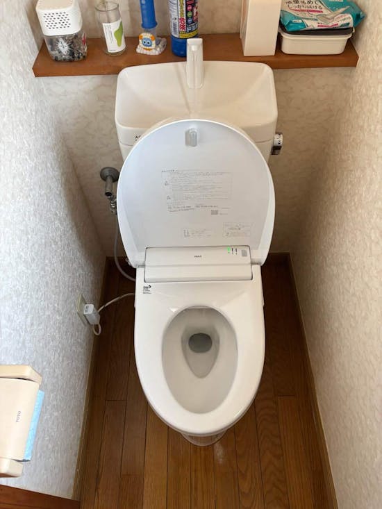 工事後　茨城県取手市のお客様のトイレ交換工事