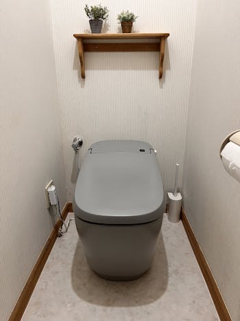 登米市のお客様のトイレ工事