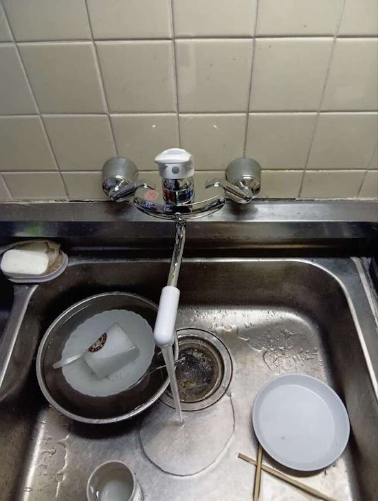 工事後　東京都八王子市のお客様のキッチン水栓工事