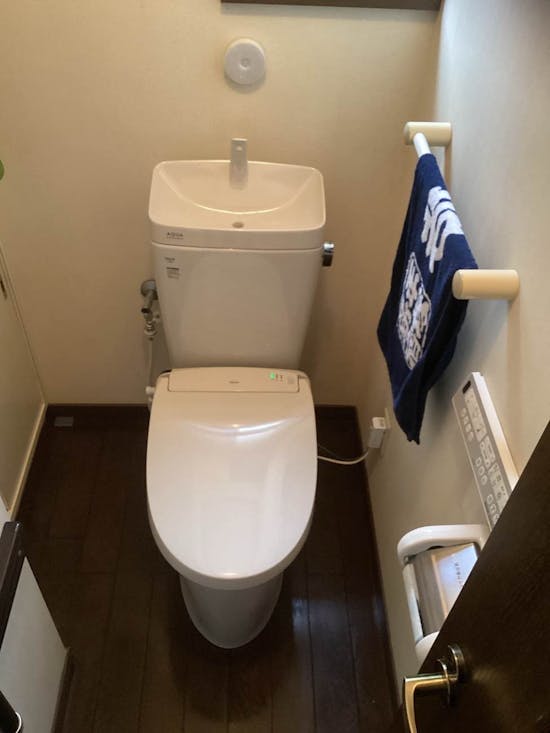 工事後　神奈川県茅ヶ崎市のお客様のトイレ交換工事