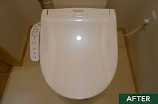 工事後 群馬県のお客様のトイレ工事