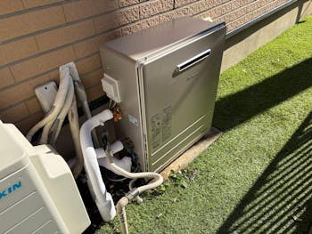 神奈川県相模原市のお客様のガス給湯器交換工事