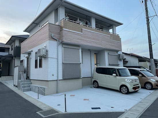 工事前　熊本市のお客様のカーポート 工事