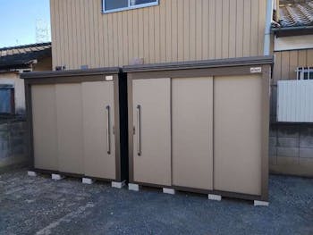 群馬県伊勢崎市のお客様の物置工事