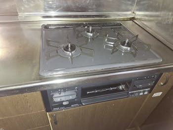 宮城県大崎市のお客様のビルトインコンロ交換工事
