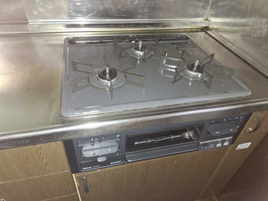 工事後　宮城県大崎市のお客様のビルトインコンロ交換工事