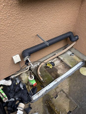 茨城県北茨城市のお客様のガス給湯器交換工事　具体的な工事内容1