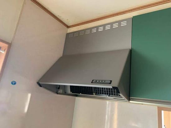 工事前　埼玉県羽生市のお客様のレンジフード・IH・食洗機・キッチン水栓交換工事