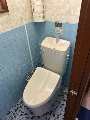 東京都八王子市のお客様のトイレ交換工事