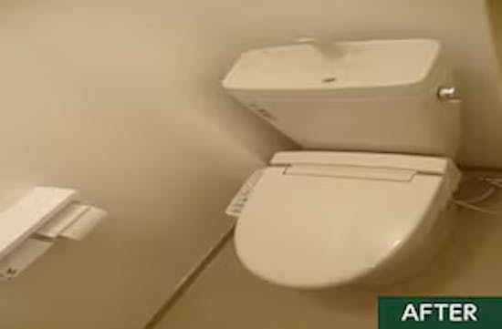 工事後　千葉県のお客様のトイレ工事