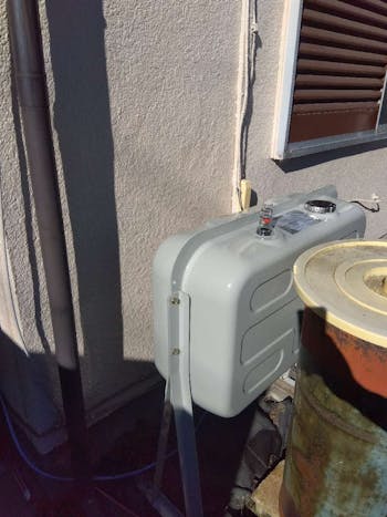 東京都西多摩郡の灯油タンク交換工事