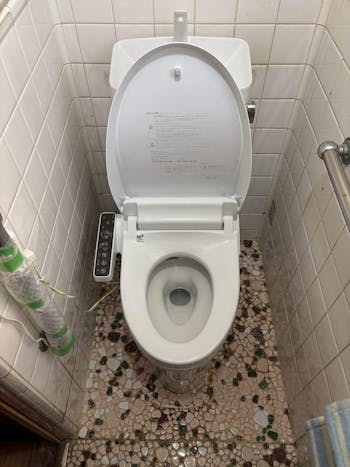 茨城県取手市のお客様のトイレ工事