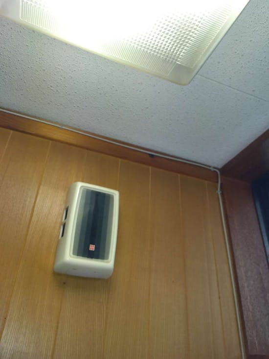 工事前　東京都青梅市のお客様のTVドアホン交換工事