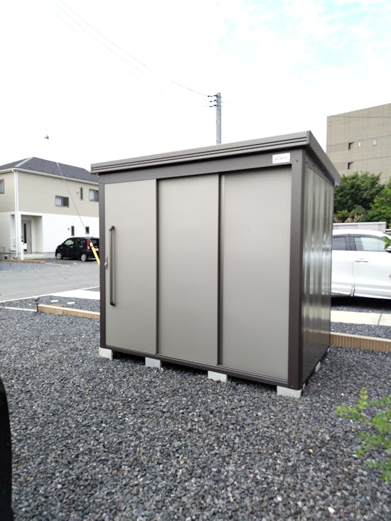 工事後　前橋市のお客様の物置・倉庫工事