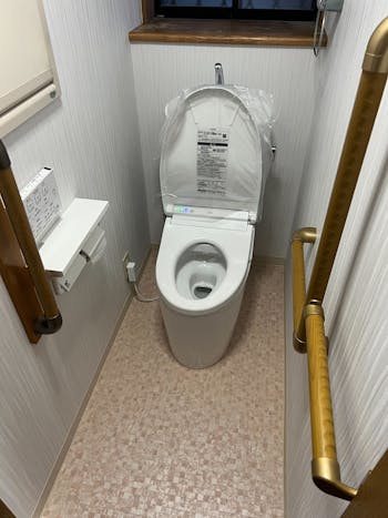 浜松市中央区のお客様のトイレ工事