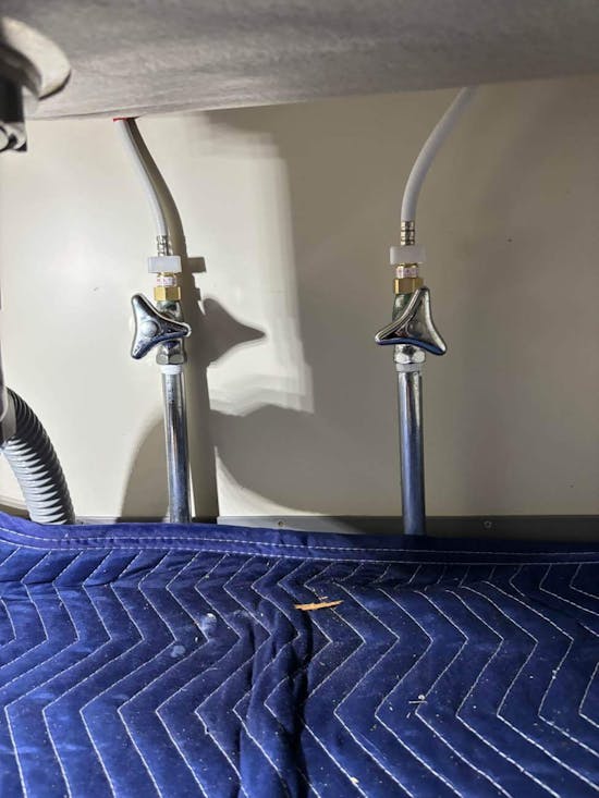 工事後　茨城県水戸市のお客様のキッチン水栓交換工事