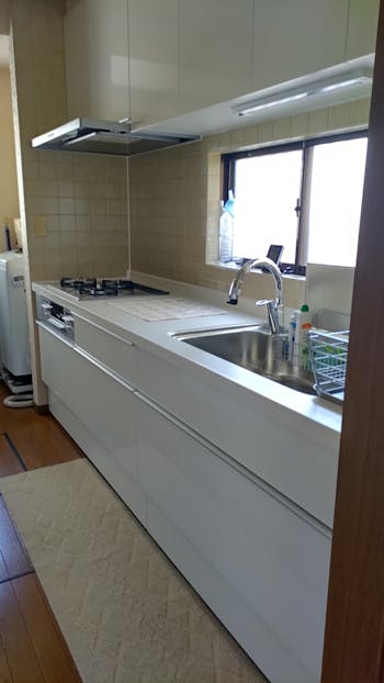埼玉県のお客様のシステムキッチン交換工事　具体的な工事内容1